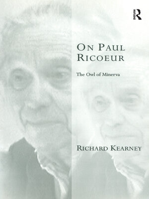 cover image of On Paul Ricoeur